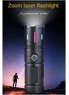 Shopit LED Flashlight 30W Fluorescent Strip 3600mAh Power Bank 1000M Range Outdoor Emergency Flash Light Torch  - Image 2