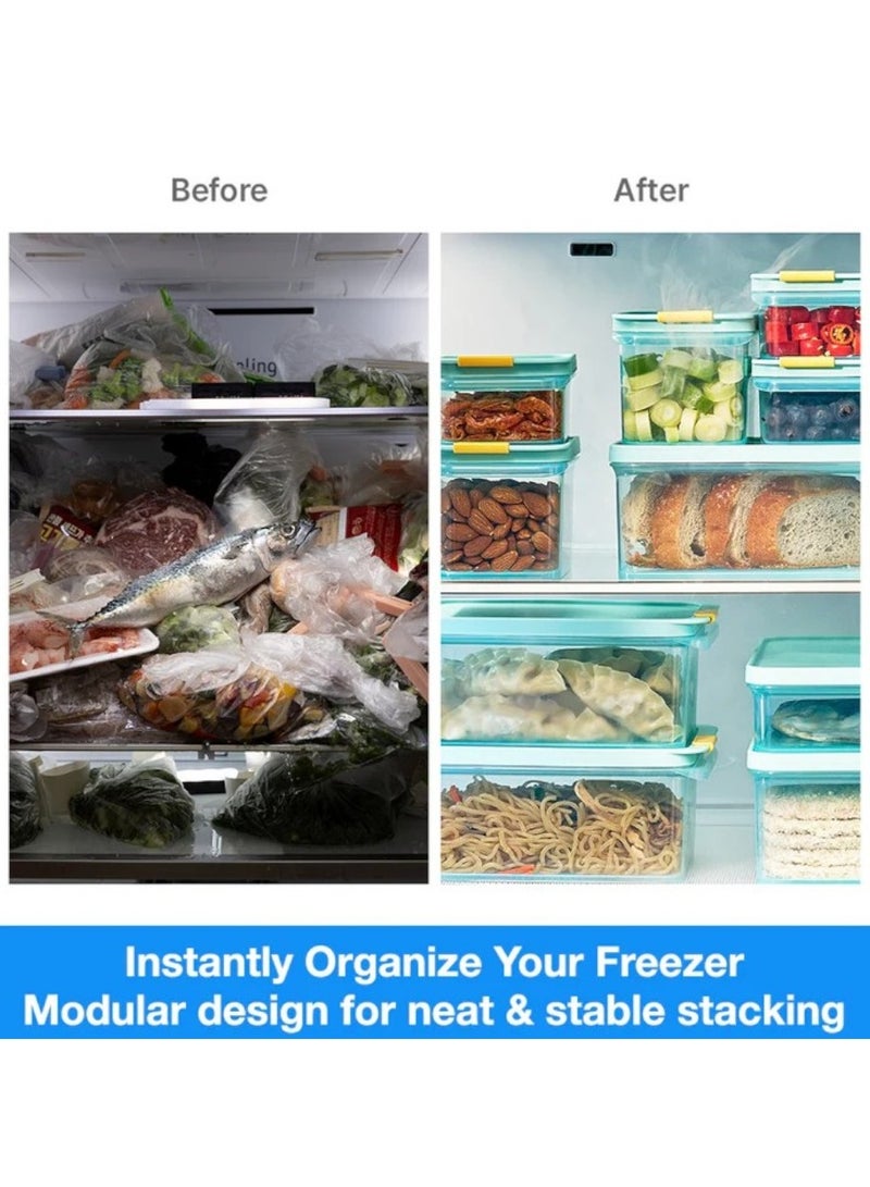 LocknLock Freezer Fit Container Rectangle 1.05L– BPA-Free, Microwave & Dishwasher Safe - Image 2