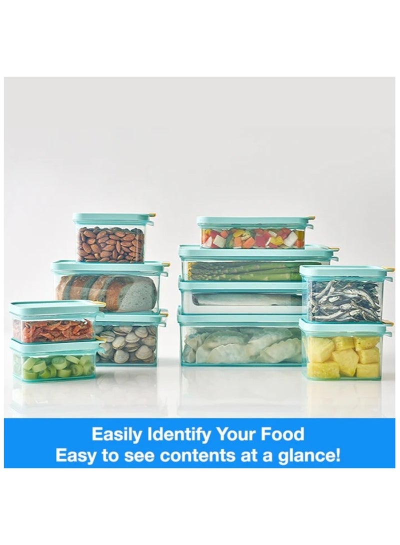 LocknLock Freezer Fit Container Rectangle 1.05L– BPA-Free, Microwave & Dishwasher Safe - Image 3