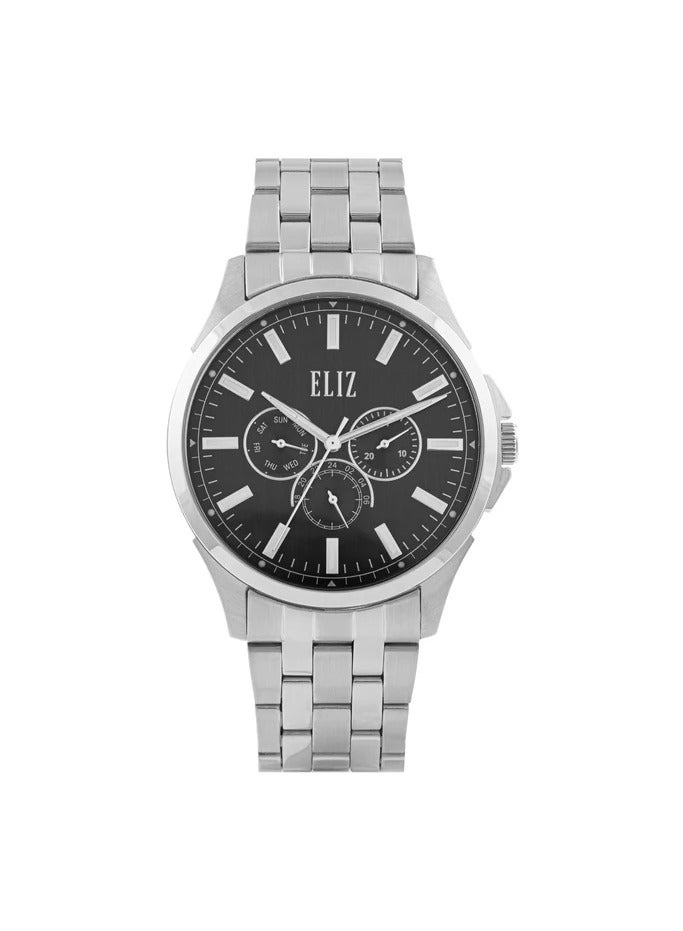 ELIZ ES8888G2SNS SS Case & Band Multifunction Men's Watch - Image 5