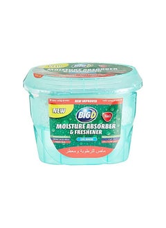 BIG D Big D Moisture Absorber and Freshener Cool Marine 12 Weeks – Fast-Acting, Spill-Proof, Odor Prevention, Mold & Mildew Control 