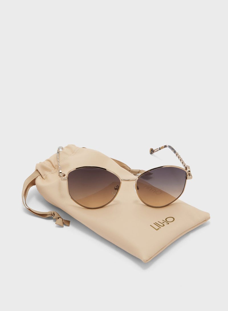 ليو جو نظارة شمسية بإطار خماسي - Image 5