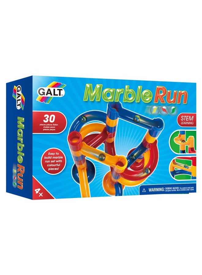 GALT Toys, Marble Run, 30 Piece Construction Toy, Ages 4 Years Plus - Image 1