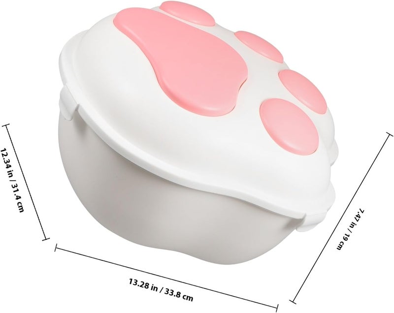 Large Pet Food Storage Bin with Airtight Seal Large Capacity Dog Food Container with Lid Moisture-proof for Travel and Home Use - Image 4
