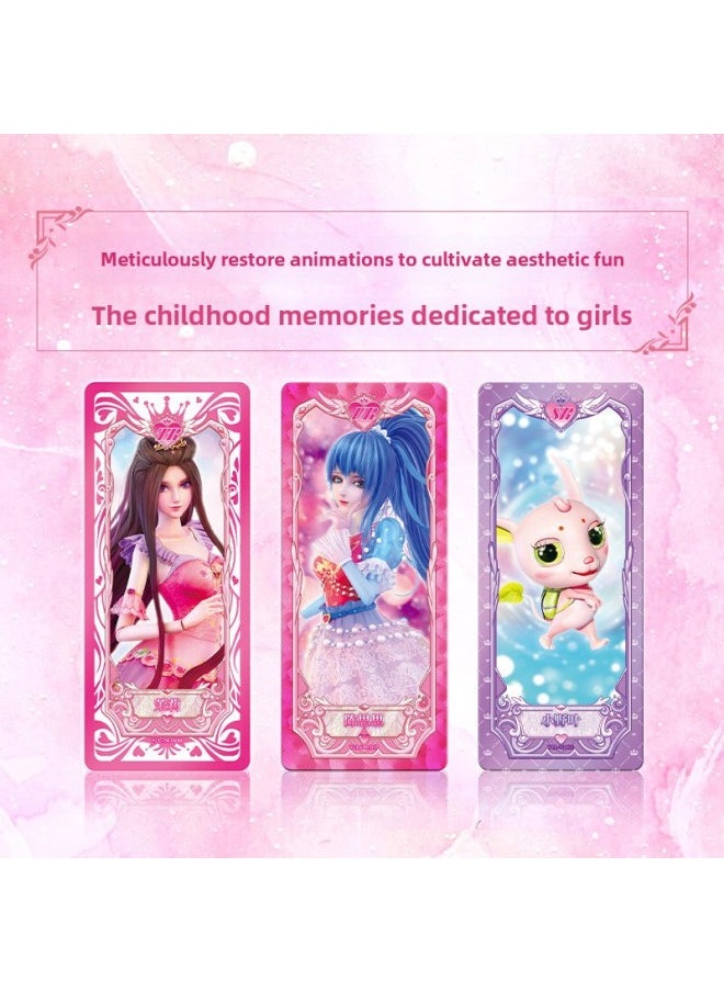 Genuine Ye Luoli Card Girl Toy Night Lori Card Full Set Crystal Diamond Dream 10 Play Star Dream 3 Play-Color:Ice Princess Ye Luoli ]  - Image 4