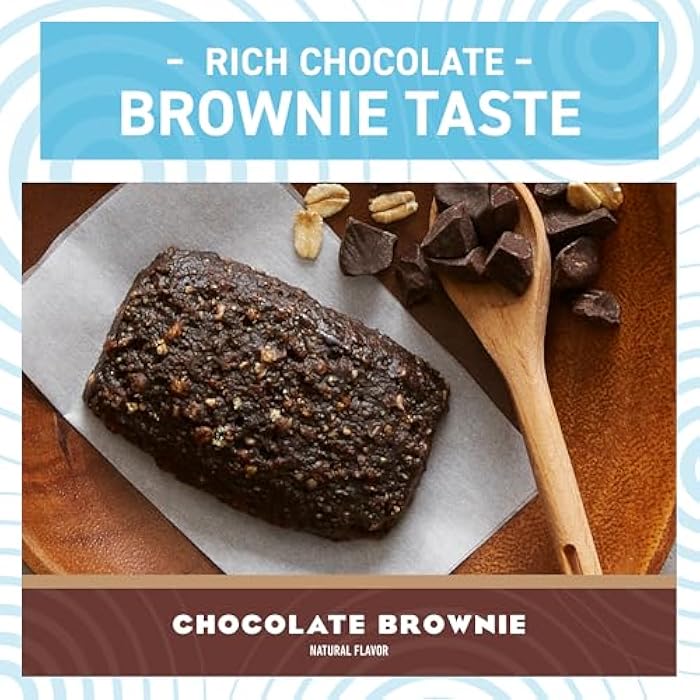 Clif Bar بار كليف ميني - نكهة براوني الشوكولاتة - مصنوع من الشوفان العضوي - 4 جرام بروتين - غير معدّل وراثياً - نباتي - بار طاقة بحجم وجبة خفيفة - 0.99 أونصة (20 عبوة) - Image 4