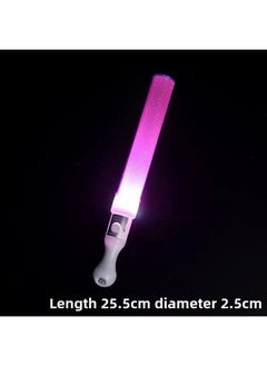 Short Flash Stick Love Stick Five-pointed Star Stick Short Luminous Stick Toy Concert Light Stick Can Be Advertised-Color:(Pink) Short Straight Light Stick