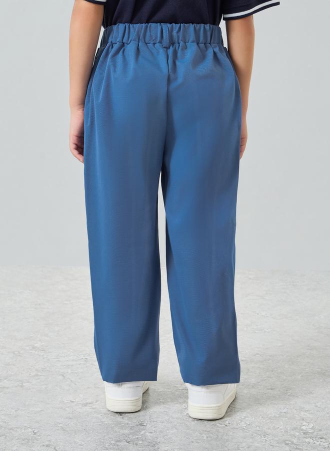Styli Pack Of 2 - Boys Solid Trousers - Image 3