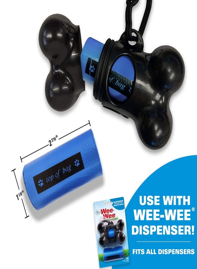 Four Paws Wee-Wee Outdoor Dog Waste Bag Dispenser with Heavy Duty Waste Bags 30 Count - Image 3