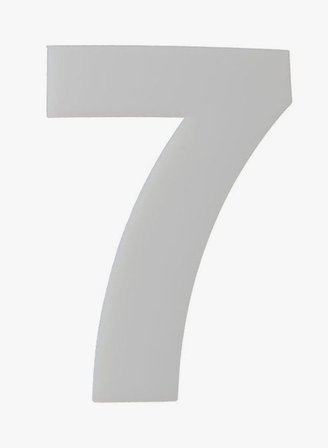 إسكدنيا طقم قوالب خبز للكيك على شكل الأرقام من 0 إلى 9 يصلح لأعياد الميلاد وحفلات الزفاف والمناسبات الخاصة، مكون من 9 قطع أبيض 275جرام - Image 2