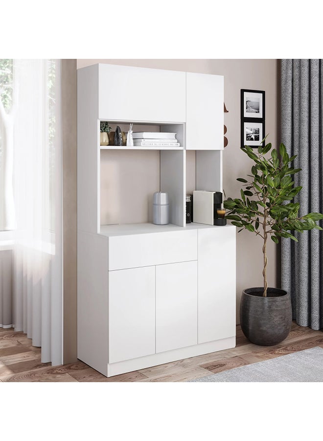 Al Home Tall Coffee Corner (Elegant) 90x38x170 cm - Image 1