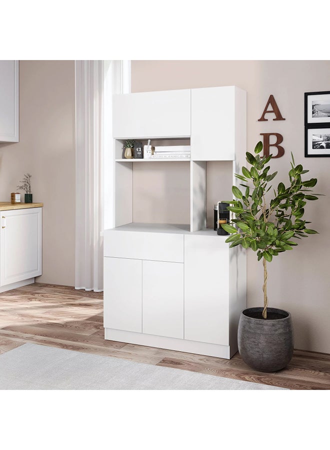 Al Home Tall Coffee Corner (Elegant) 90x38x170 cm - Image 2