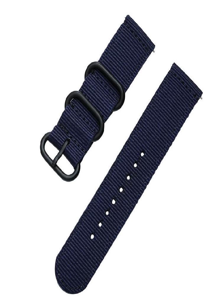 Eckek - Nylon Sport Band Strap for Gear S3 S2 S4 Frontier/classic Sport Active 2 Galaxy Watch 46mm 42mm for Huawei Watch 3 Gt 2 2e Pro Amazfit - Image 1