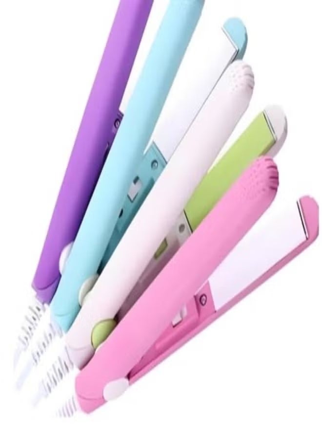 Mini Hair Iron, Ceramic, Multicolor - Image 1