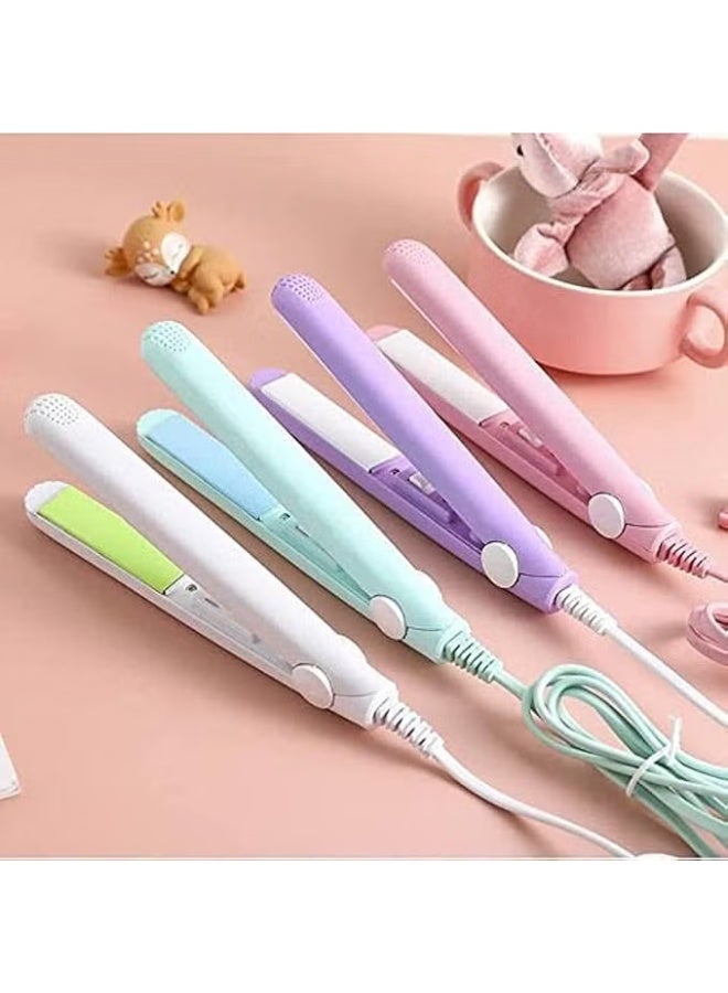 Mini Hair Iron, Ceramic, Multicolor - Image 2