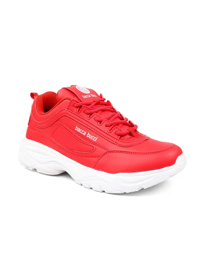 باكا بوتشي Red Sneakers for Men