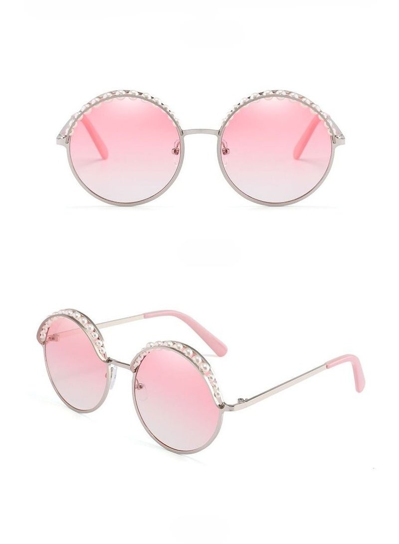 HDCRAFTER New Women's Pearl Inlaid Eyeframe Sunglasses - Image 2