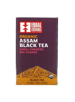 Equal Exchange Equal Exchange, Organic Assam Black Tea, 20 Tea Bags, 1.41 oz (40 g)  - Image 2