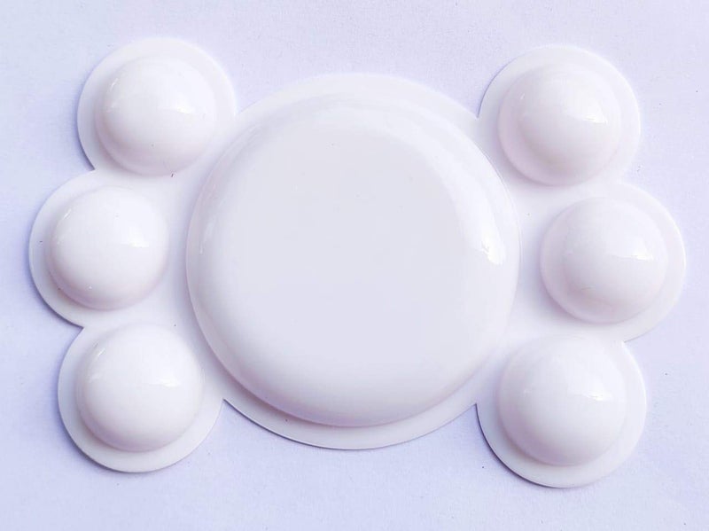 FIRST CLICK Art Coloring Palette Set of 4 Pcs Flower & Mini Shapes Size 12cm X 8cm / Size 12cm X 12cm - Image 5