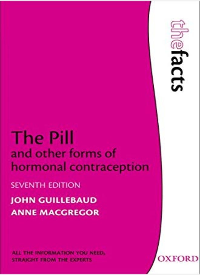 Pill and other forms of hormonal contraception