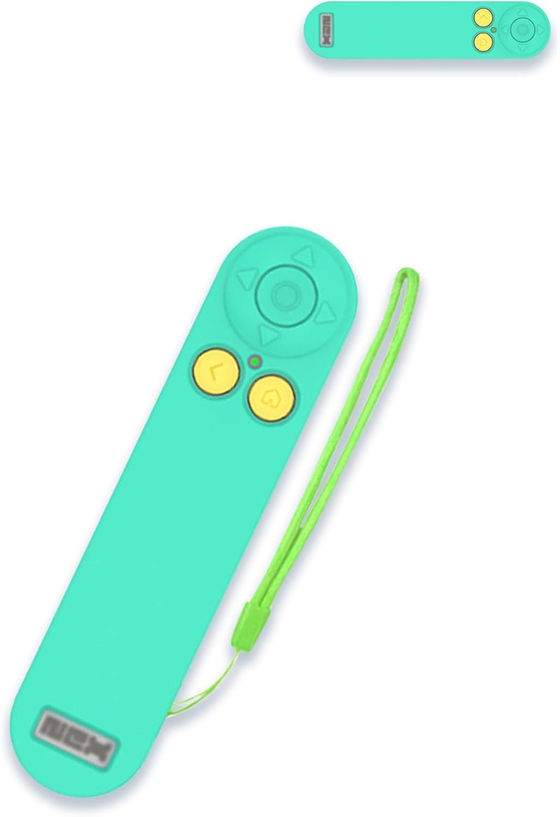 WUNIAK Case for Nex Playground Game System Remote，Anti Slip Silicone Protective Cover Skin Sleeve for Playground Game System Remote Control，Green - Image 2