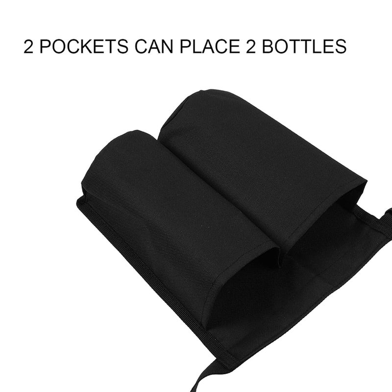Longevity optimized build Massage Bottle Bag, Massage Oil Holster for 2 Bottles Lotion Oil Waist Holder Organizer with Adjustable Belt Oxford Cloth Waist Hanging Bag Global flexible sizing options - Image 4