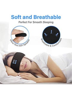 Sports headband with Bluetooth earphones, wireless music earphones, sleep mask earplugs, suitable for side lying exercise, running, insomnia, travel, yoga, IPX6 waterproof - pzsku/Z3A7C5ECCE15EE3DC662EZ/45/_/1728468387/89921ebb-1041-4ff2-9cc0-fa890be21a5d