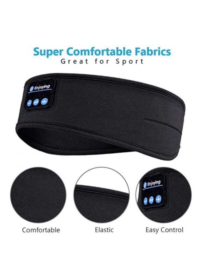 Generic Sports headband with Bluetooth earphones, wireless music earphones, sleep mask earplugs, suitable for side lying exercise, running, insomnia, travel, yoga, IPX6 waterproof  - Image 3