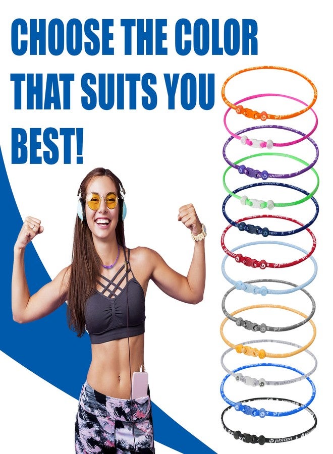 Phiten Titanium Classic Necklace - Sports Necklace Permeated with Aqua-Titanium Technology for Neck and Shoulder Tension - Elastomer Core with Micro Titanium Spheres - White,18 Inch,XTE90002 - Image 4