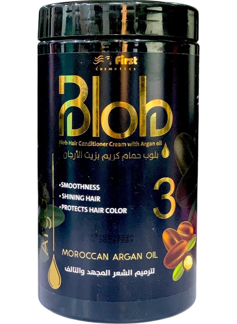 بلوب كريم بلسم بزيت الأرجان للشعر 1000 مل