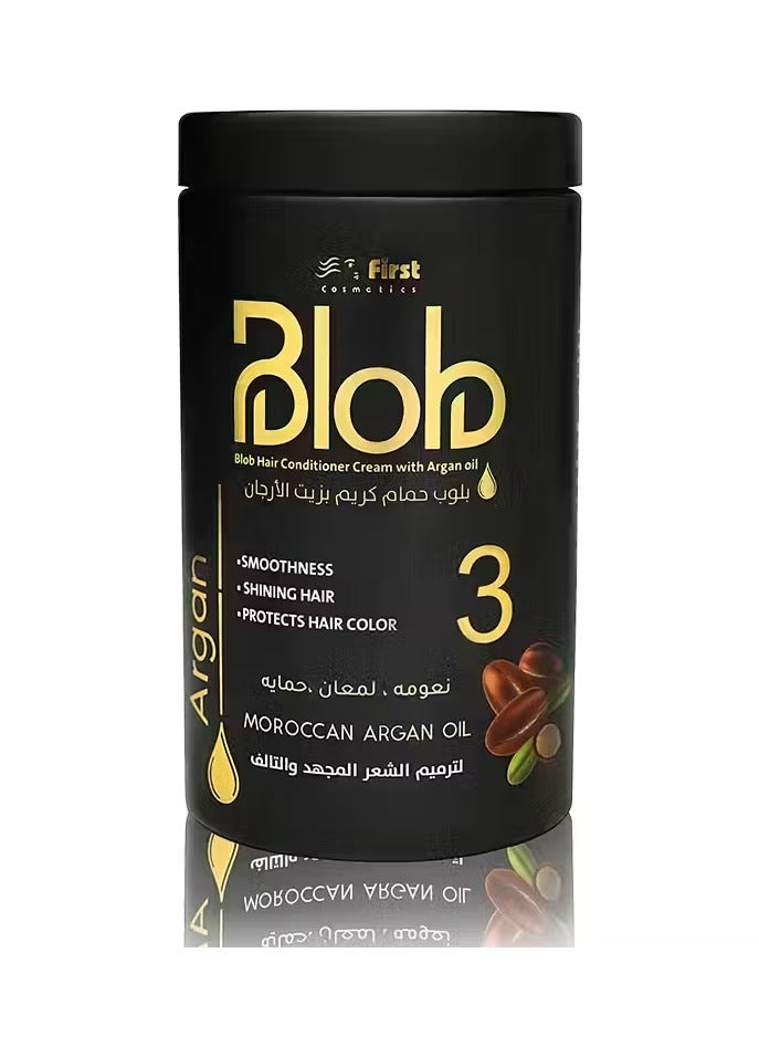 Blob Conditioner Cream With Argan Oil Hair 1000 Ml