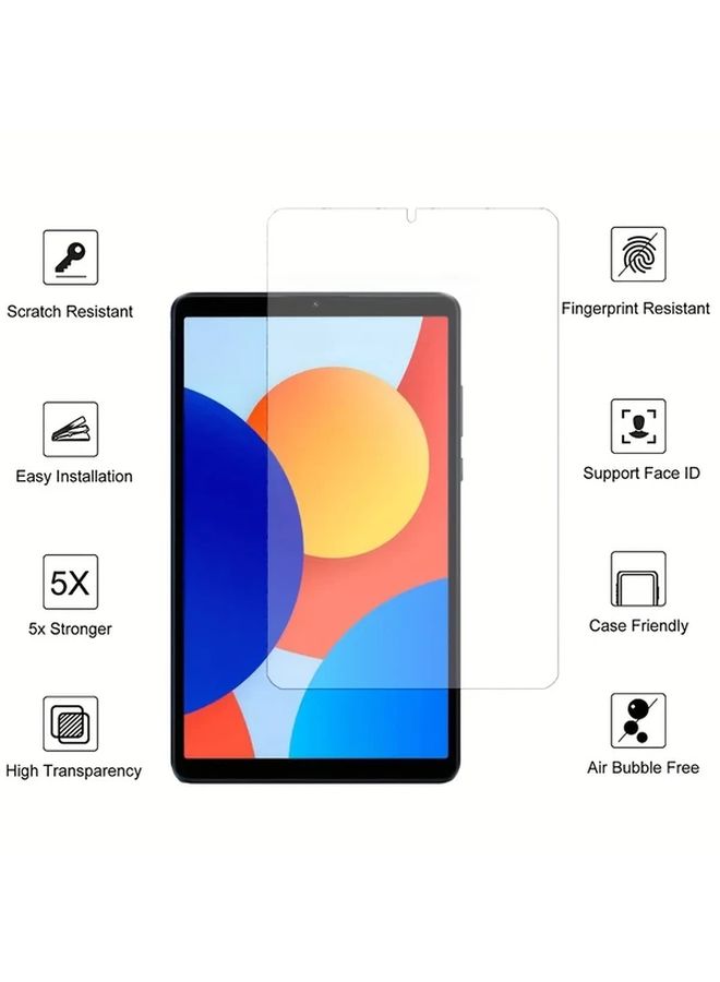 2 Pack Tempered Glass Screen Protector For 8.7 Inch Tablet 9H Hardness Anti Scratch - Image 3
