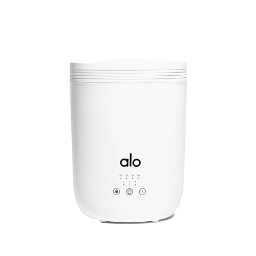 جهاز توزيع العطور ألو أورا  جهاز توزيع الزيوت الأساسية  مرطب هواء برذاذ بارد  تشغيل هادئ  يغطي 700 قدم مربع  حتى 22 ساعة من التشغيل  للمنزل واستوديوهات التمارين والفصول الدراسية