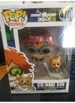 Funko Pop & Buddy Animation: Cowboy Bebop Edward & Ein Collectible Figure Multicolor  - Image 4