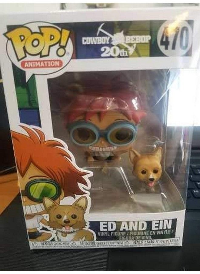 Funko - Pop & Buddy Animation: Cowboy Bebop Edward & Ein Collectible Figure Multicolor - Image 1