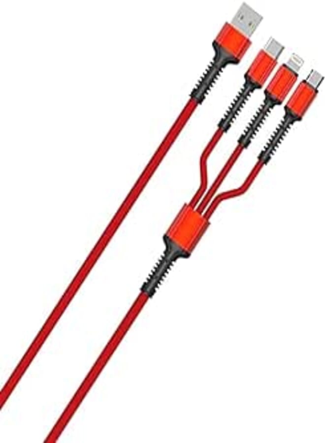 LDNIO_LC93 Fast Charging 3in1 Cable 1.2M