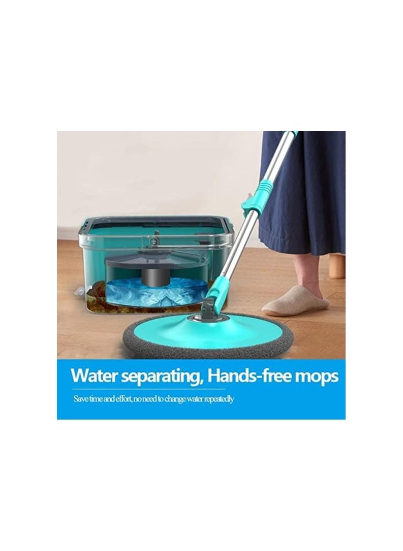 C M E - 360 Degree Rotating Cleaning Mop with Bucket - Image 1