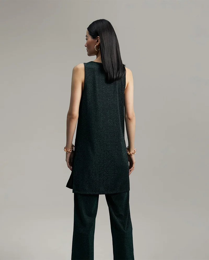 Lola Casademunt Long shimmer top