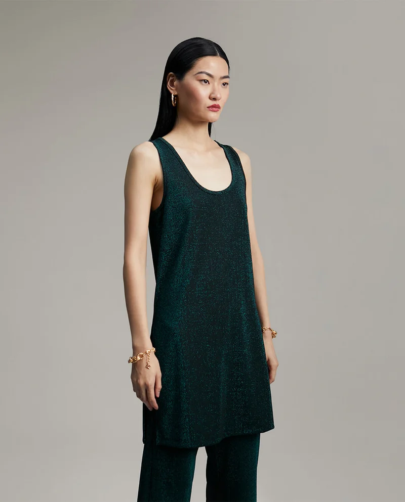 Lola Casademunt Long shimmer top