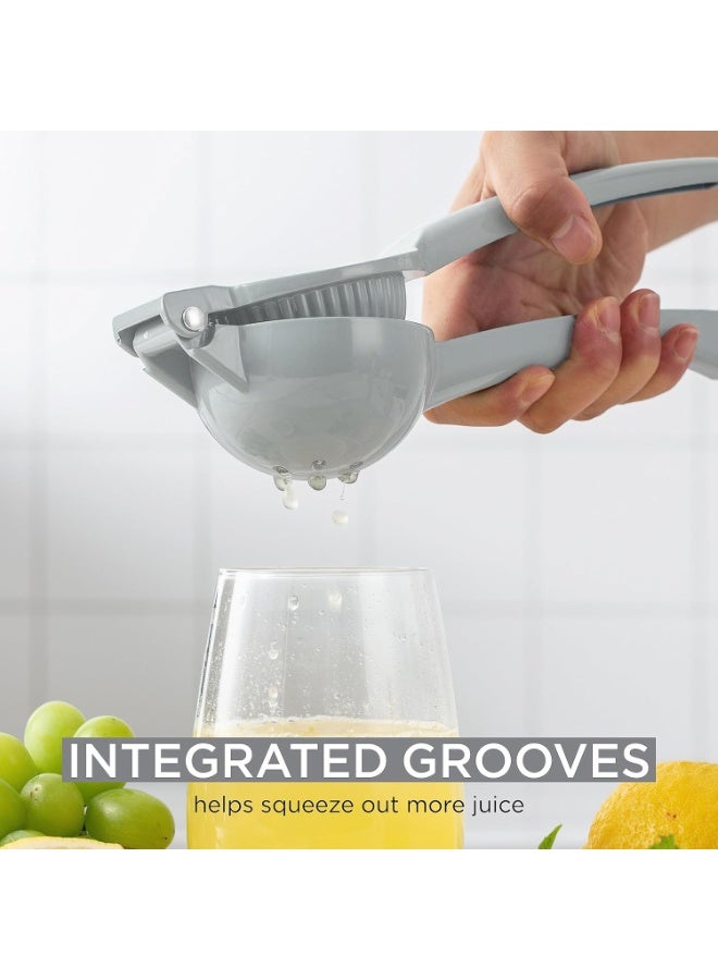 A manual lemon squeezer made from durable break-resistant plastic, perfect for quick and easy citrus juicing in the kitchen. - Image 2