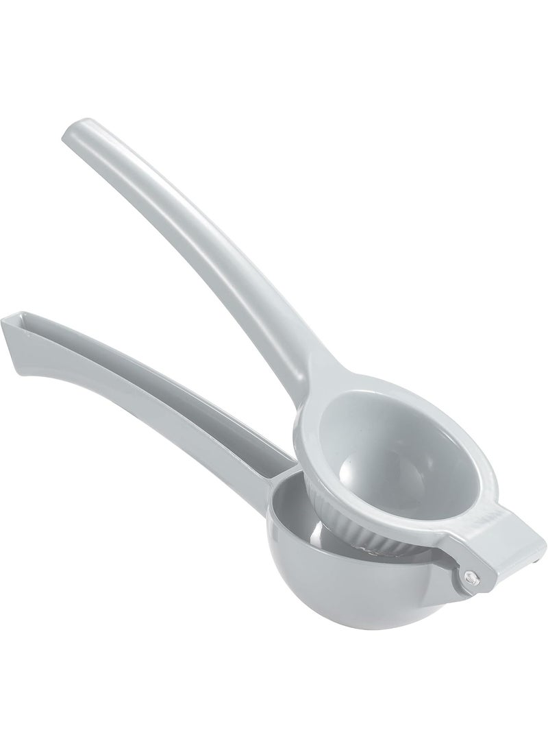 A manual lemon squeezer made from durable break-resistant plastic, perfect for quick and easy citrus juicing in the kitchen. - Image 3