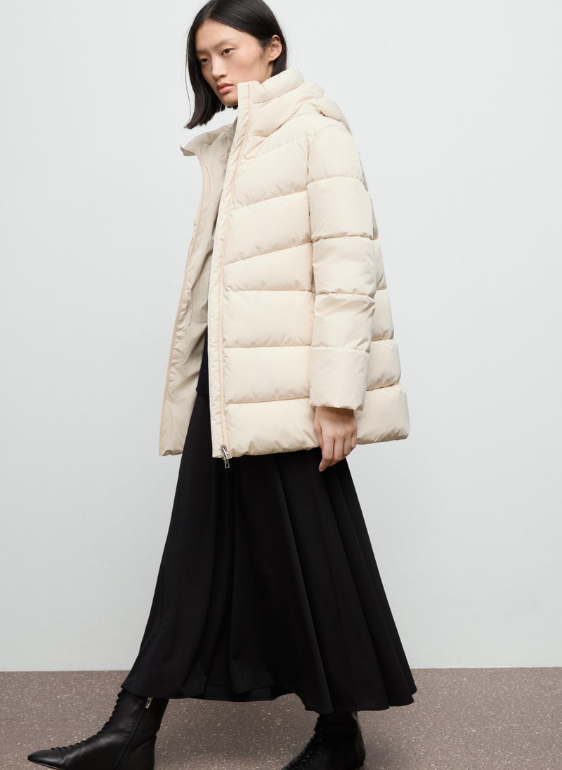 MANGO Hood puffer coat - Image 3