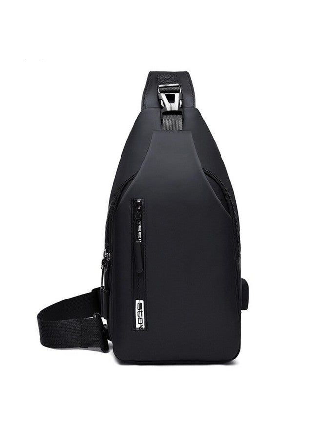 BRIGATTES Sling Bag for Men Crossbody Bag Chest Bag for Men Mobile Bag One Side Bag for Upto 8-inch iPad with Earphone Port Water-resistant for Daily Use Small Items - Image 1