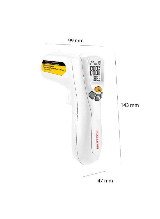 MASTECH Digital Infrared Thermometer, Non-Contact Temperature Measurement for Adults Kids and Surface Temperature Measurement, No-Touch Thermometer - Image 5