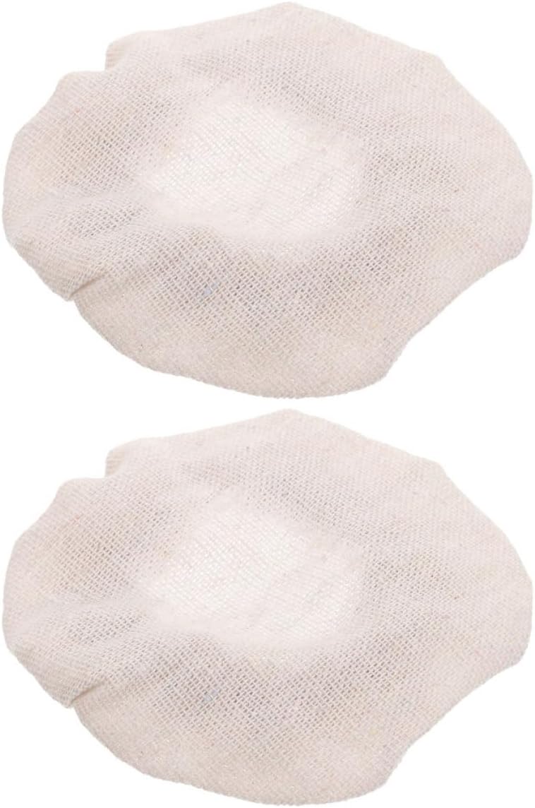 2pcs Sourdough Starter Cloth Covers Elastic Fermentation Jar Caps Breathable Glass Jar Lid Replacement for Kitchen Canning and Bread Fermentation - Image 1