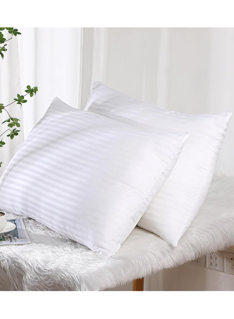 مون طقم مخدات فندقية فاخرة مايكرو فايبر مكونة من 10 حبات عالية الجودة - Image 2