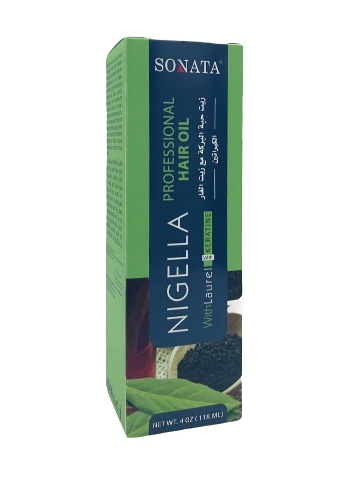 Sonata Nigella With Collagen With Keratine Professional Hair Oil 118ml