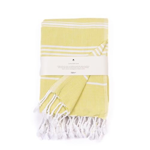 HABER Bath Towel Cotton, Ultra Soft & Highly Absorbent, Quick Dry Lightweight Luxury Towel for Bathroom, Spa & Travel-Pastel Green (Pack of 1, Large Size 76x 152cm, Summer Friendly, Fast Drying) - Image 1