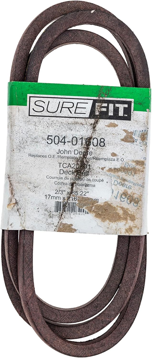 Surefit SureFit 36 Deck Drive Belt Replacement for John Deere TCA20591 WH36A WHP36A Commercial WalkBehind Mowers  - Image 1