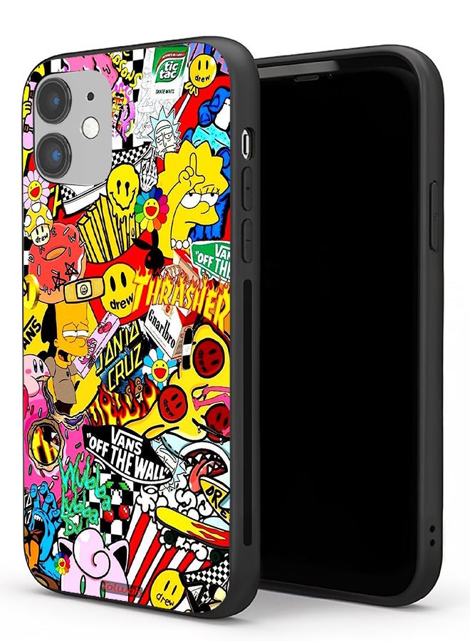 Tolwak Apple iPhone 11 Protective Case Off White Sticker - Image 1